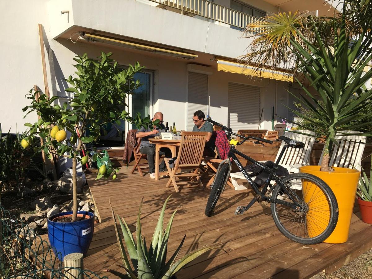Апартаменти Petit Studio Terrasse Rez De Jardin Piscine Sur L'Ocean Біарріц Екстер'єр фото